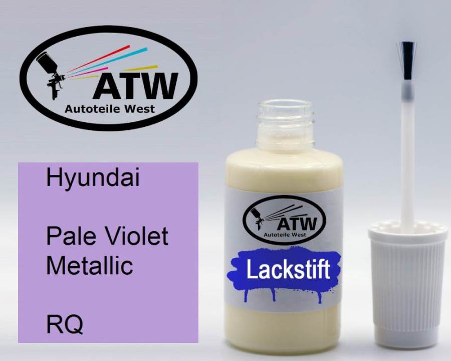 Hyundai, Pale Violet Metallic, RQ: 20ml Lackstift, von ATW Autoteile West.